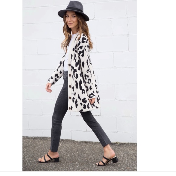 leopard print cardigan nordstrom